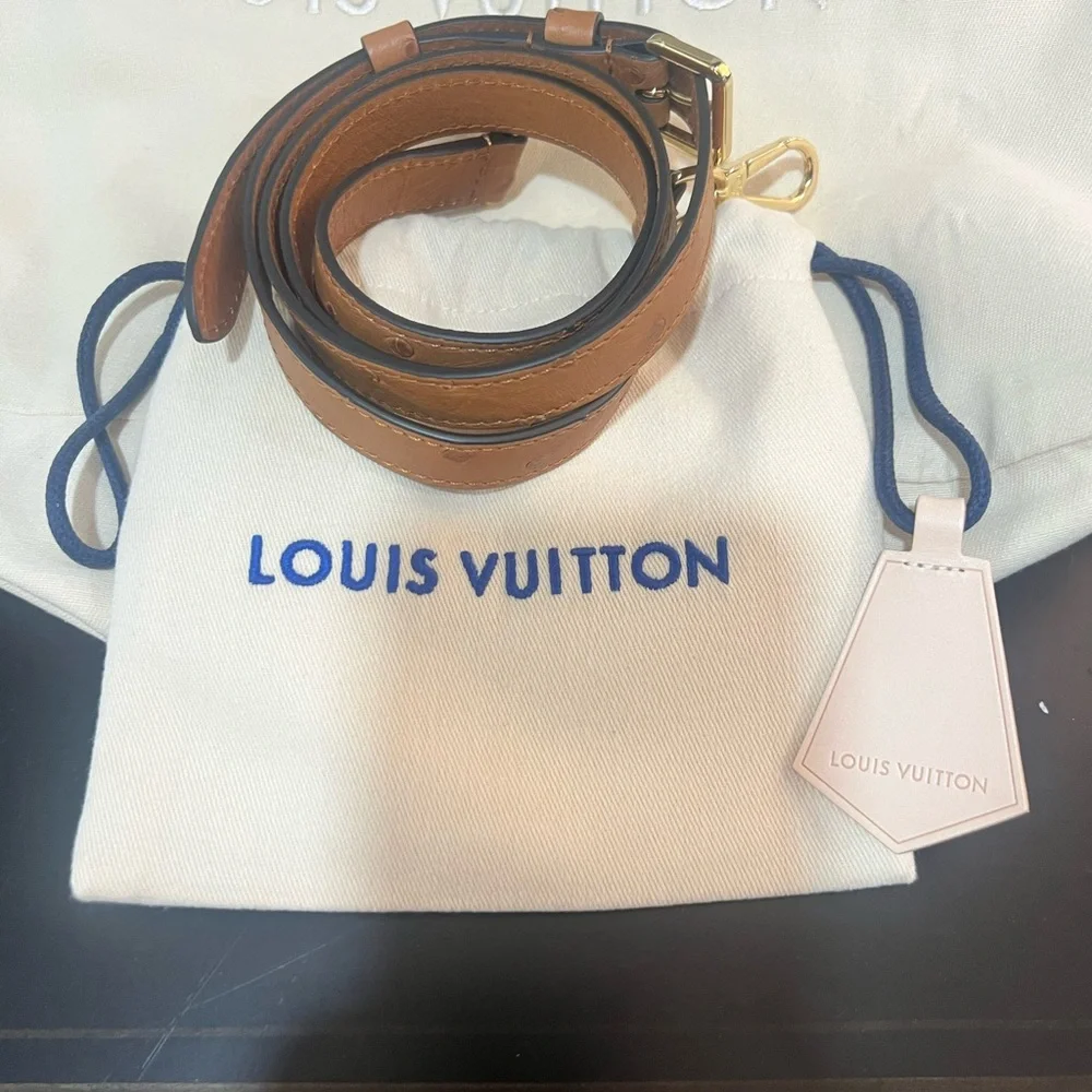 Louis Vuitton Capucine small Exotic ostrich bag NWT pristine - Picture 3 of 13